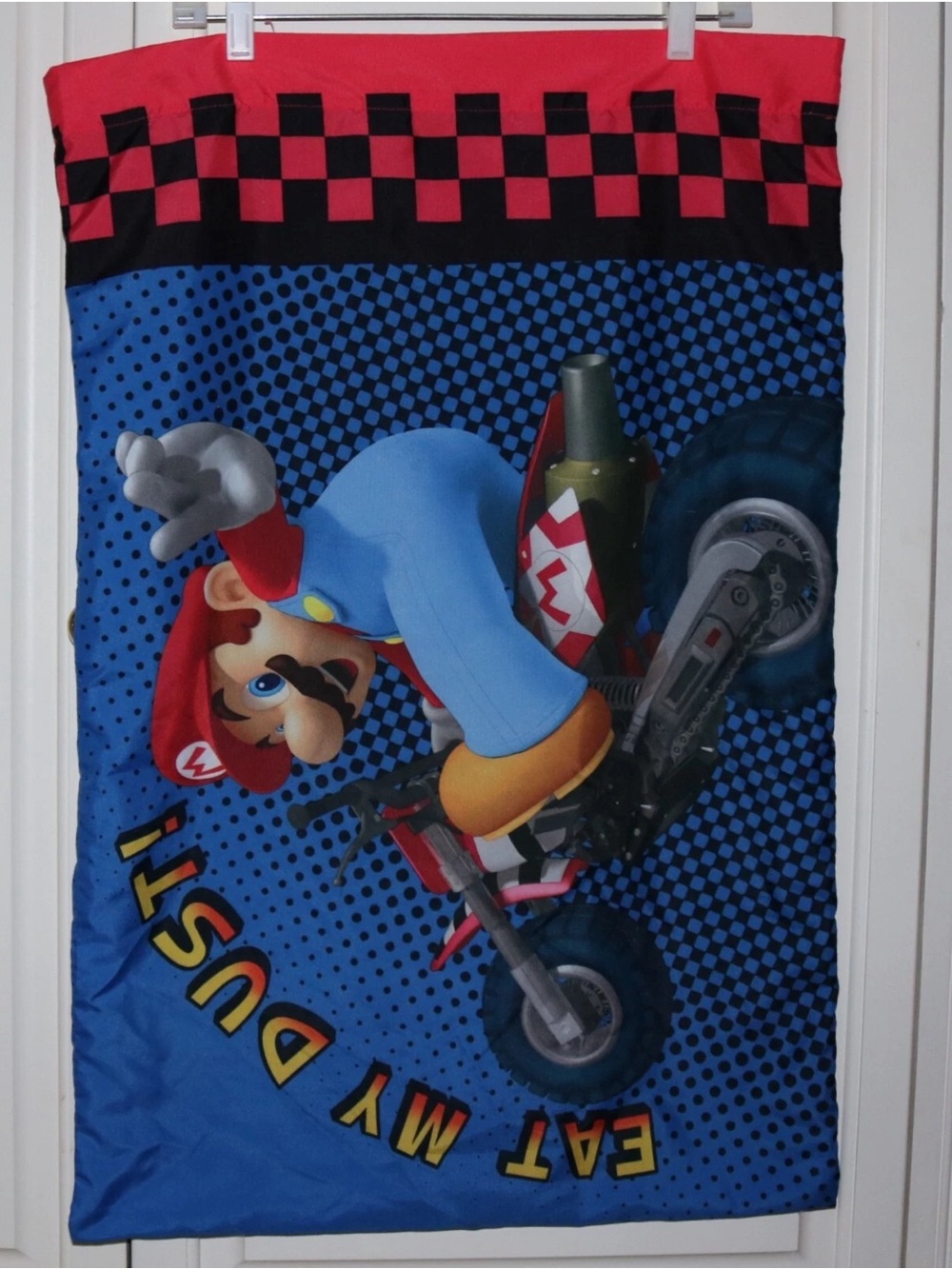 Wii Mario Kart Standard Pillowcase 29" x 20"